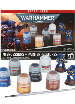 Space Marine Intercessors + Paints *25 Juil 2026
