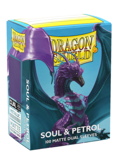Dragon Shield Sleeves Dual Matte Soul And Petrol (100ct)