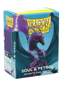 Dragon Shield Sleeves Dual Matte Soul And Petrol (100ct)