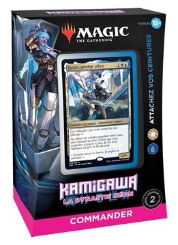 MTG Kamigawa Neon Dynasty Commander : Attacher Vos Ceintures (FR)