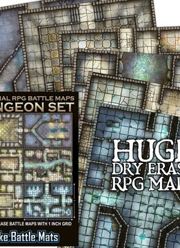 Essential Rpg Battle Maps Dungeon Set (EN)
