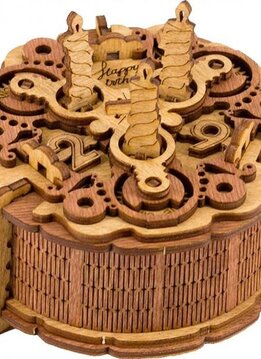 Gift Puzzle Box / Birthday Cake