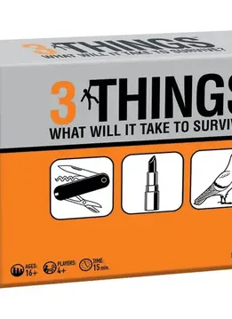 3 things What will it take to survive?