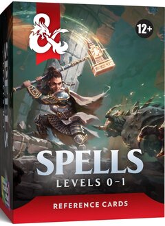D&D Rpg Reference Cards Spells 1 (Levels 0-1) (EN)
