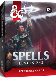 D&D Rpg Reference Cards Spells 2 (Levels 2-3) (EN)