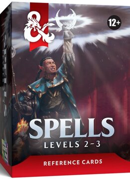 D&D Rpg Reference Cards Spells 2 (Levels 2-3) (EN)