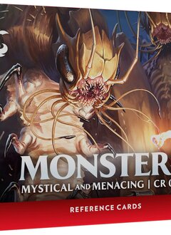 D&D Rpg Reference Cards Monsters Mystical And Menacing (EN)