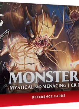 D&D Rpg Reference Cards Monsters Mystical And Menacing (EN)
