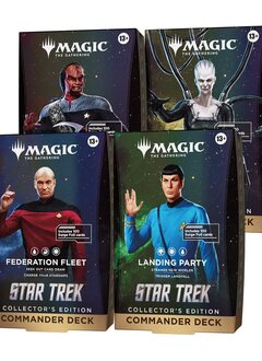 MTG Star Trek - COLLECTOR Commander Deck (Set of 4) (EN) *6 Nov 2026