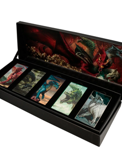 D&D Chromatic Dragons 5-piece Ingot Set