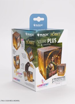 Deck Box: MTG The Hobbit: Squire PLUS XL The Queen of Dale (100 ct)