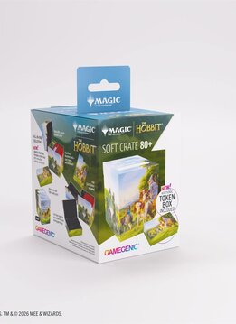 Deck Box: MTG The Hobbit: Soft Crate (80 ct.) Leaving Hobbiton / Troop of Ponies