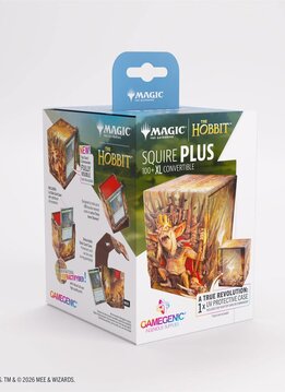 Deck Box: MTG The Hobbit: Squire PLUS XL Battle of Goblin-town (100 ct)