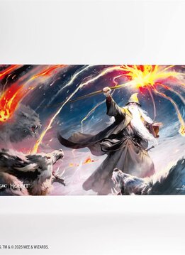 Shiny Playmat: MTG - The Hobbit - Gandalf, Shadow's Foe
