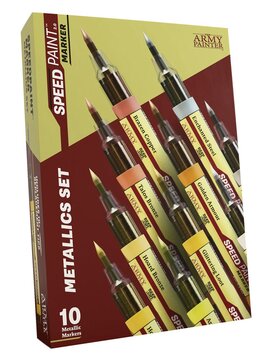 The Army Painter: Speedpaint Marker: Metallics Set (EN) ^ Aug 14 2026