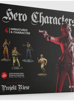 Escape from Projekt Riese: Hero Characters Miniatures Set (EN)