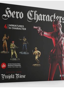 Escape from Projekt Riese: Hero Characters Miniatures Set (EN)