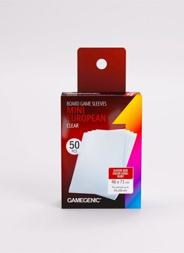 Gamegenic: Prime Mini European-Sized Sleeves (50ct) (Repackaging)
