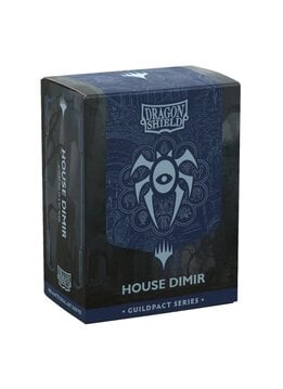 Sleeves: Dragon Shield: Matte Dual - MTG House Dimir (100)