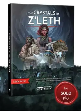 The Crystals of Z'leth - An Extended 5e Solo Adventure (HC) (EN)