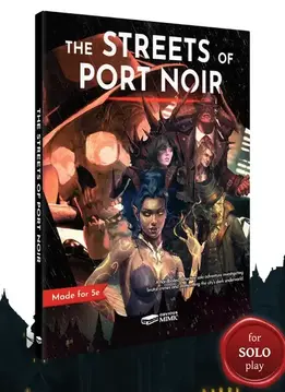 The Streets of Port Noir - A 5e Solo Adventure (SC) (EN)