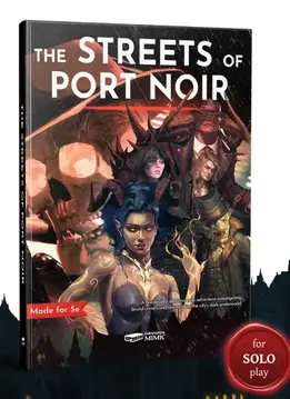 The Streets of Port Noir - A 5e Solo Adventure (HC) (EN)
