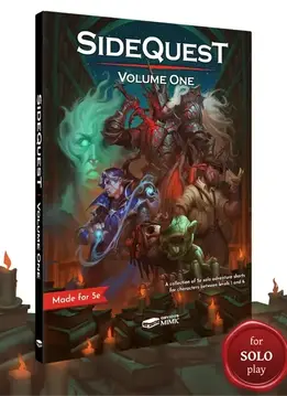 SideQuest: Volume 1 - A Collection of 5e Solo Adventure (SC) (EN)
