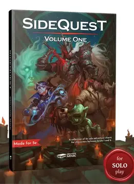 SideQuest: Volume 1 - A Collection of 5e Solo Adventure (HC) (EN)