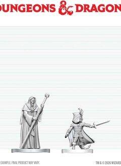 D&D Unpainted Minis Wv29 Cultist Of Bhaal & Cultist Of Myrkul