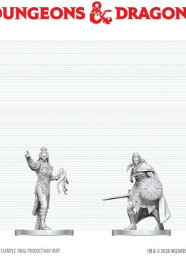 D&D Unpainted Minis Wv29 Drow Elite Warrior & Drow Priestess Of Lolth