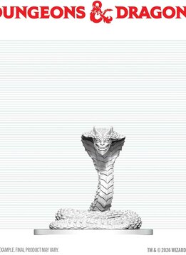 D&D Unpainted Minis Wv29 Guardian Naga