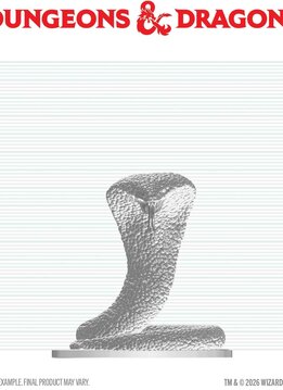D&D Unpainted Minis Wv29 Polar Serpent