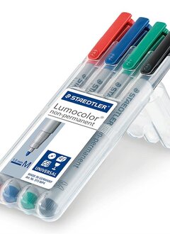 Markers: 4-Pack Water Soluble