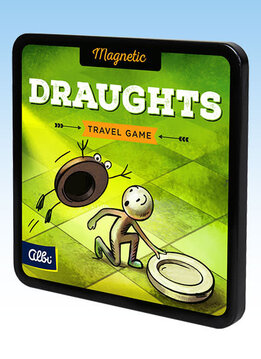 Magnetic Travel Games: Draughts (Checkers)