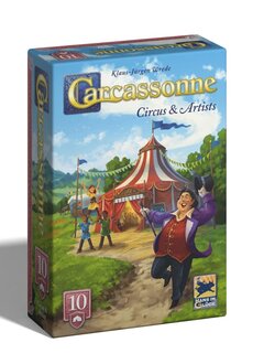 Carcassonne: Exp 10: Circus & Artists (EN)