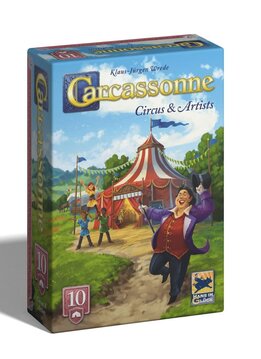 Carcassonne: Exp 10: Circus & Artists (EN)