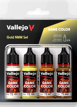 Vallejo: Game Color Set Gold Non Metallic Metal