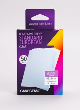 Gamegenic: Prime Standard European-Sized (50) (Repackaging)