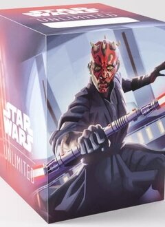 Deck Box: Star Wars: Unlimited: Soft Crate: Darth Maul (22 Aout 2025)