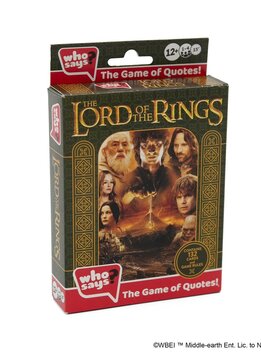 Who Say's? Lord of the Rings (EN) ^ Oct 02 2026