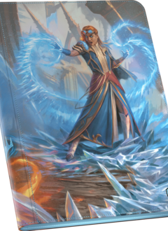 Zipfolio 360 Xenoskin Mtg Reality Fracture - Chandra, Chill of Compliance / Chandra, Torch of Defiance