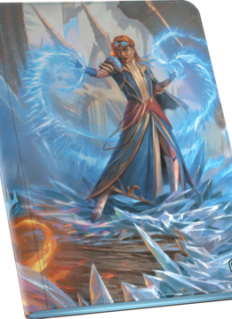 Zipfolio 360 Xenoskin Mtg Reality Fracture - Chandra, Chill of Compliance / Chandra, Torch of Defiance