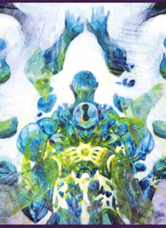 Playmat Mtg Reality Fracture - Avatar of Burgeoning Echoes