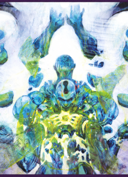 Playmat Mtg Reality Fracture - Avatar of Burgeoning Echoes