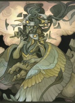 Playmat Mtg Reality Fracture - Sphinx of False Conclusions