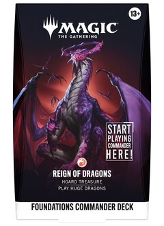 MTG Foundations - Commander Deck - Reign of Dragons (EN)