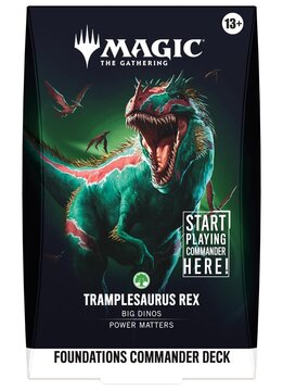 MTG Foundations - Commander Deck - Tramplesaurus Rex (EN)