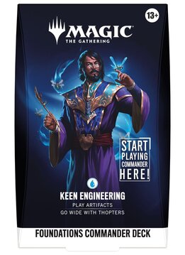 MTG Foundations - Commander Deck - Keen Engineering (EN)