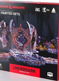 Dungeons And Dragons Pre-painted Underdark Terrain Set