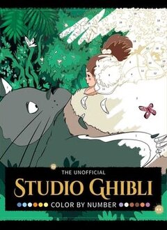 Unofficial Studio Ghibli Color By Number Book